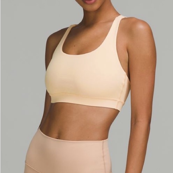 lululemon athletica Other - Lululemon Energy Bra in Pale Linen